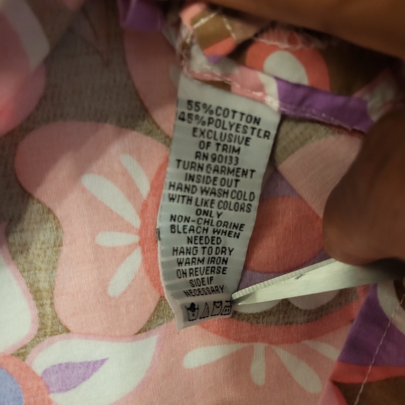 Bob Mackie wearable art button up plus size 1x - Picture 6 of 6